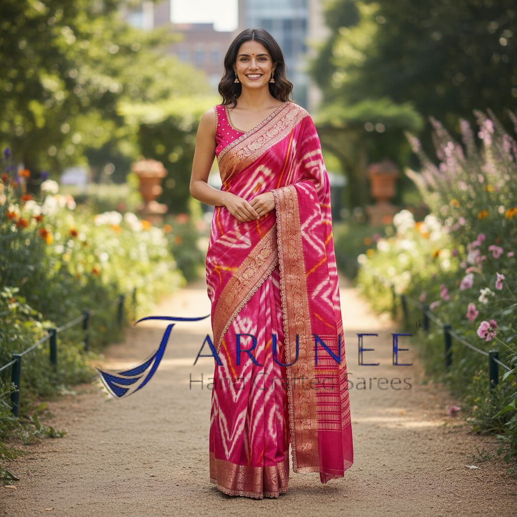 Premium chinon chiffon sarees