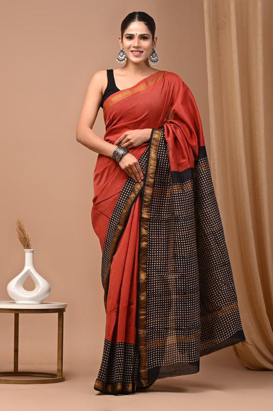 Maheshwari silk saree