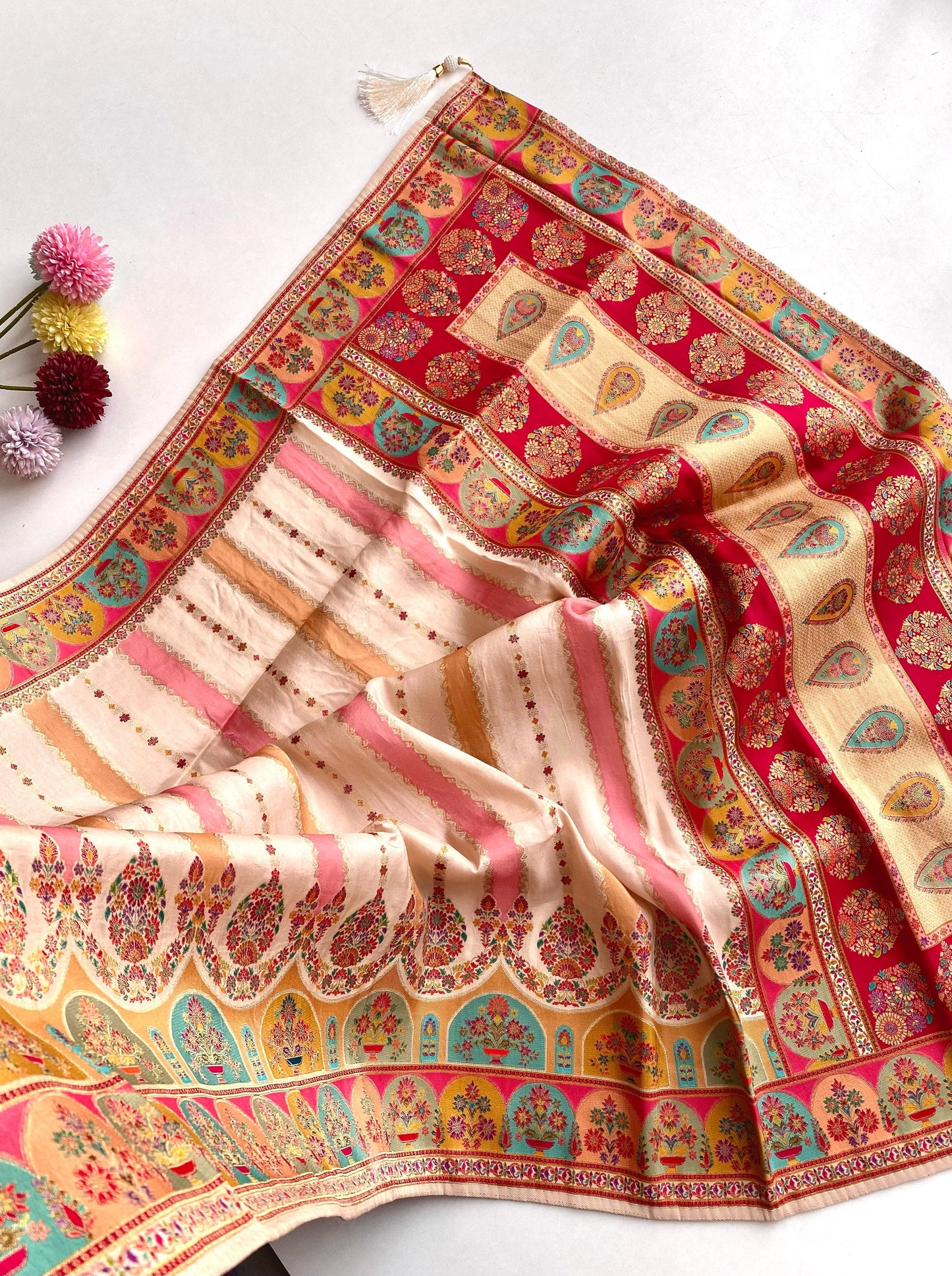 Pure Moonga silk saree